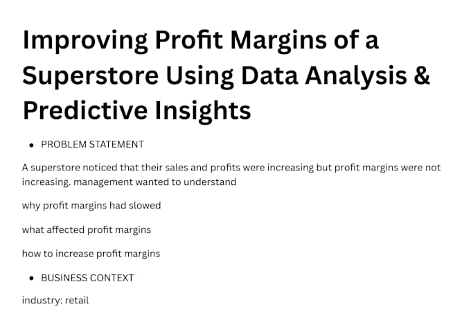 analyze your CSV data and find useful business insights